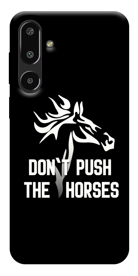 Чехол Dont push the horses для Galaxy F16 5G
