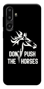 Чехол Dont push the horses для Galaxy F16 5G