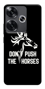 Чехол Dont push the horses для Xiaomi Poco F6