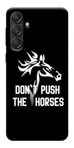 Чохол Dont push the horses для Galaxy M55
