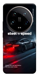 Чехол Black and red care для Xiaomi 14 Ultra