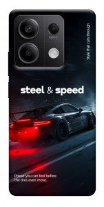 Чохол Black and red care для Xiaomi Redmi Note 13 5G