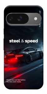 Чехол Black and red care для Google Pixel 10 Pro
