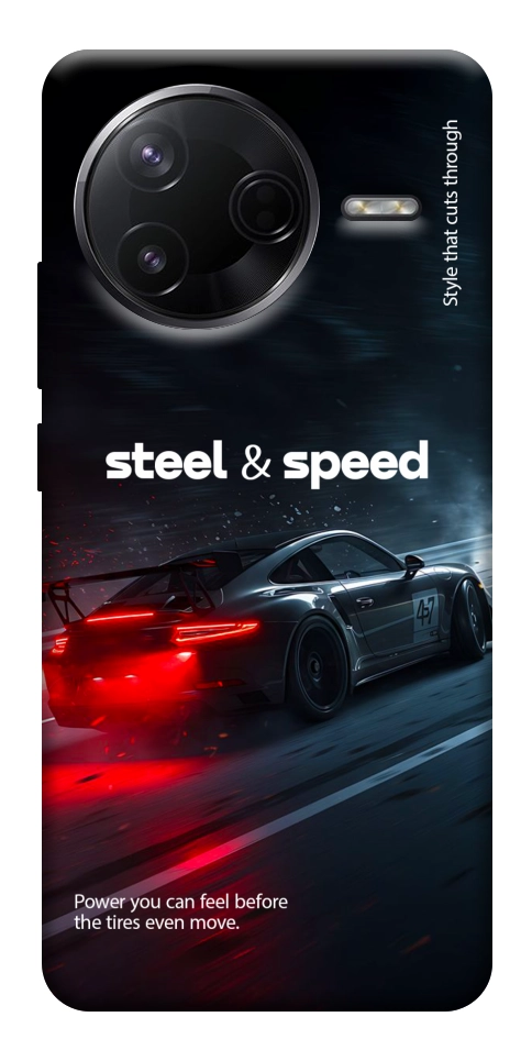 Чохол Black and red care для Xiaomi Poco F7 Pro
