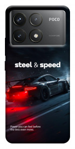 Чохол Black and red care для Xiaomi Poco F6 Pro