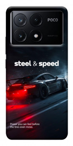 Чохол Black and red care для Xiaomi Poco X6 Pro