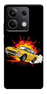 Чохол Retro comics car black для Xiaomi Redmi Note 13 5G