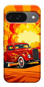 Чехол Retro comics car для Google Pixel 10 Pro