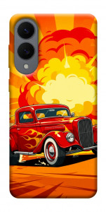 Чехол Retro comics car для Galaxy S25 Edge