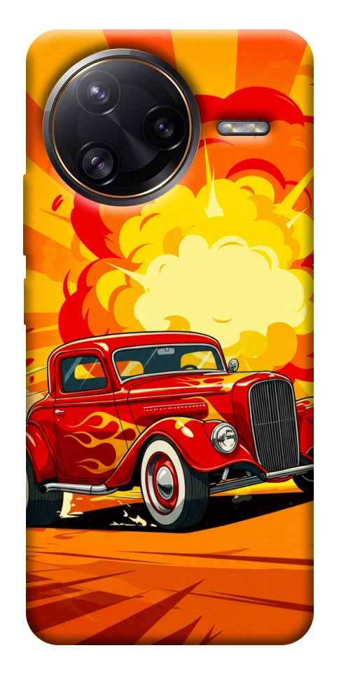 Чохол Retro comics car для Xiaomi Poco F7 Ultra