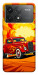 Чехол Retro comics car для Xiaomi Poco F6 Pro