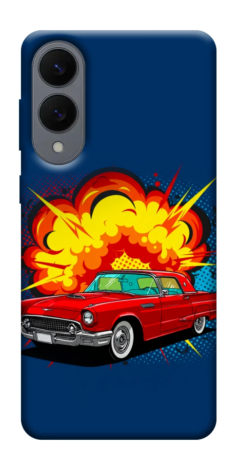Чехол Retro explosion для Galaxy S25 Edge