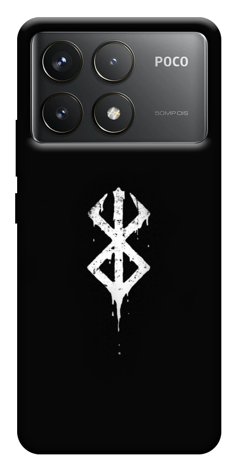 Чехол Berserk logo для Xiaomi Poco F6 Pro
