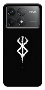 Чохол Berserk logo для Xiaomi Poco F6 Pro
