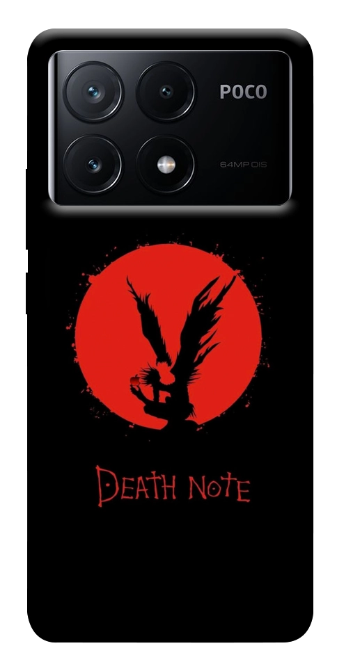 Чехол Death note для Xiaomi Poco X6 Pro