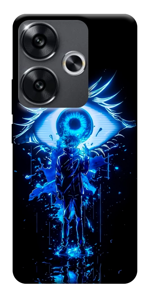 Чехол Gojo satoru the eye для Xiaomi Poco F6