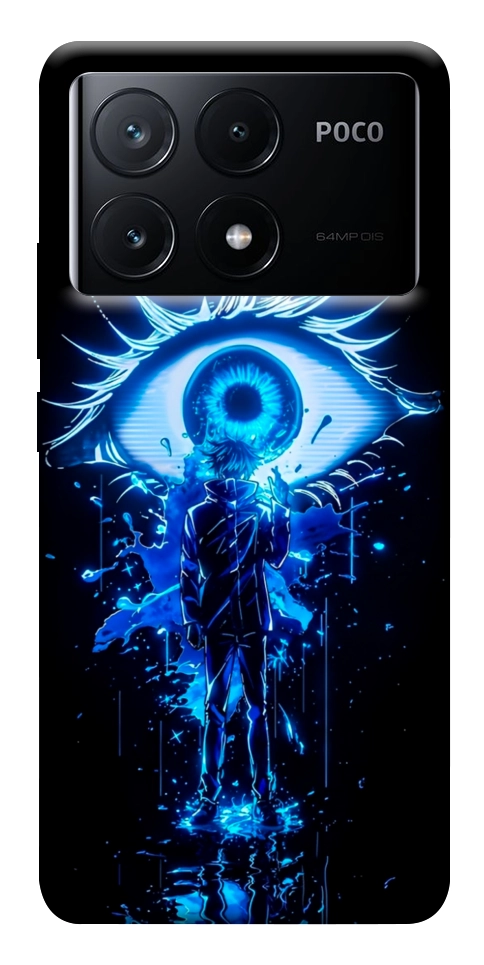 Чехол Gojo satoru the eye для Xiaomi Poco X6 Pro