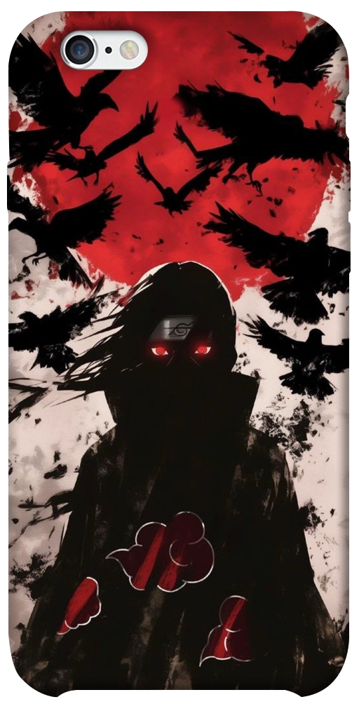 Чохол Itachi black ravens для iPhone 6
