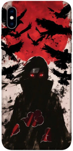 Чохол Itachi black ravens для iPhone XS Max
