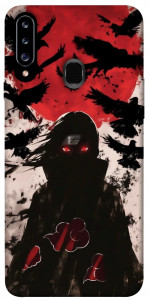 Чохол Itachi black ravens для Galaxy A20s (2019)