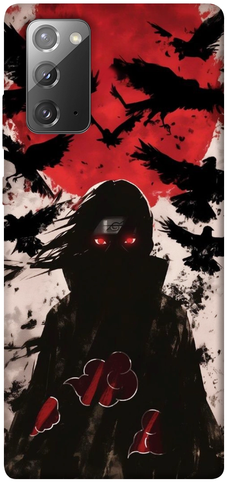 Чохол Itachi black ravens для Galaxy Note 20