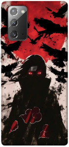 Чехол Itachi black ravens для Galaxy Note 20