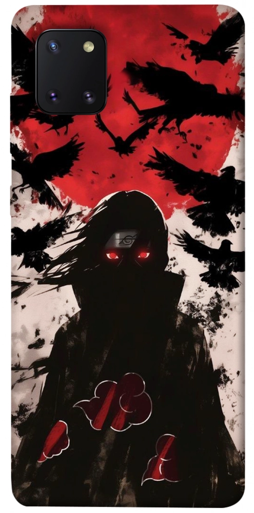 Чохол Itachi black ravens для Galaxy Note 10 Lite (2020)