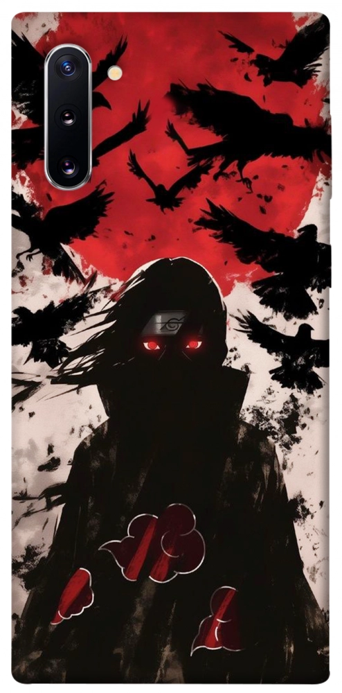 Чехол Itachi black ravens для Galaxy Note 10 (2019)