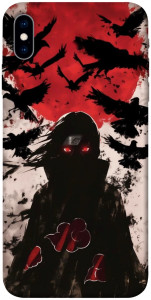 Чохол Itachi black ravens для iPhone XS