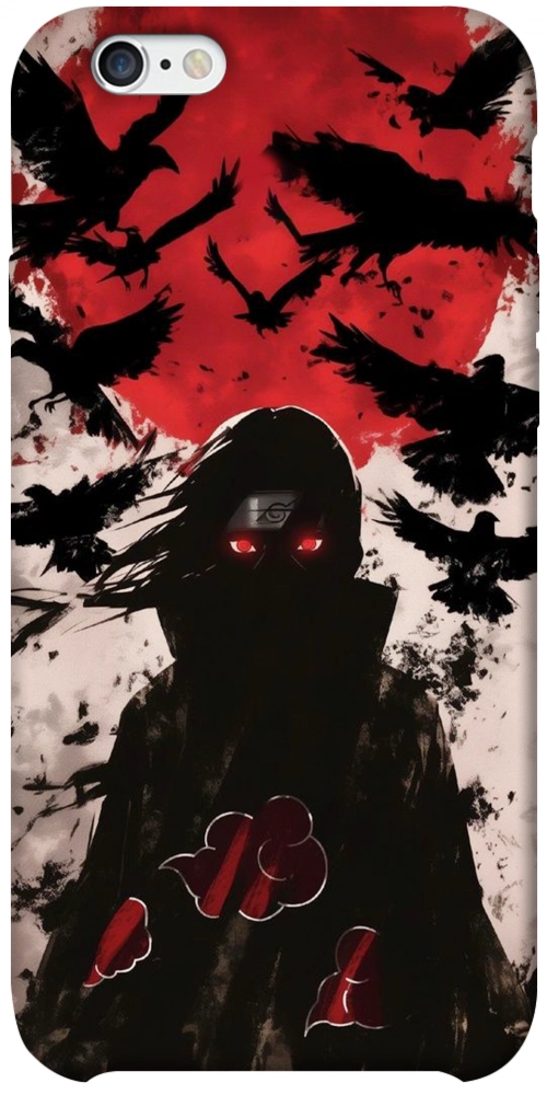 Чохол Itachi black ravens для iPhone 6S Plus