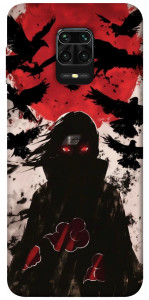 Чохол Itachi black ravens для Xiaomi Redmi Note 9 Pro Max