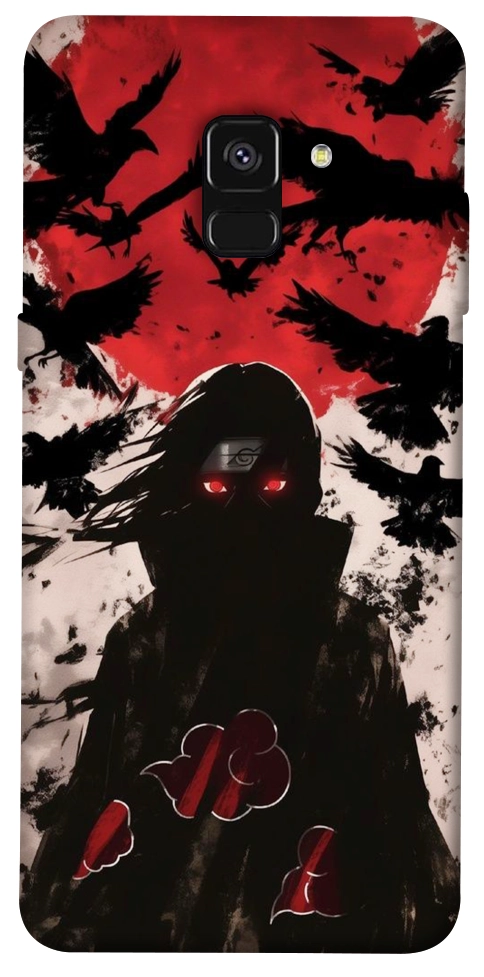 Чехол Itachi black ravens для Galaxy A8 (2018)