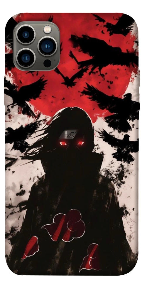 Чохол Itachi black ravens для iPhone 12 Pro