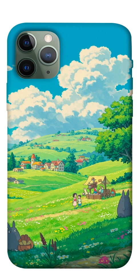 Чехол Miyazaki landscape для iPhone 11 Pro