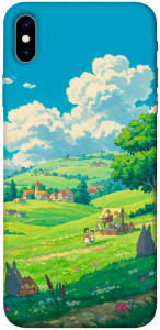 Чохол Miyazaki landscape для iPhone XS Max