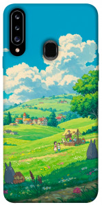 Чохол Miyazaki landscape для Galaxy A20s (2019)