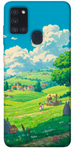 Чохол Miyazaki landscape для Galaxy A21s (2020)