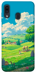 Чехол Miyazaki landscape для Samsung Galaxy A20 A205F