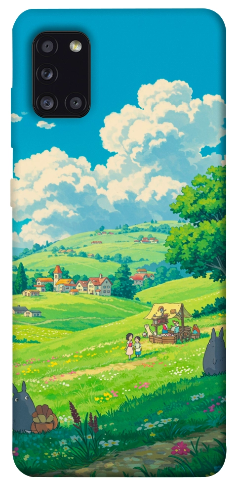 Чехол Miyazaki landscape для Galaxy A31 (2020)
