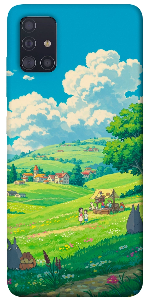 Чохол Miyazaki landscape для Galaxy A51 (2020)