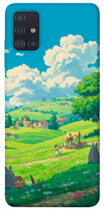 Чохол Miyazaki landscape для Galaxy A51 (2020)