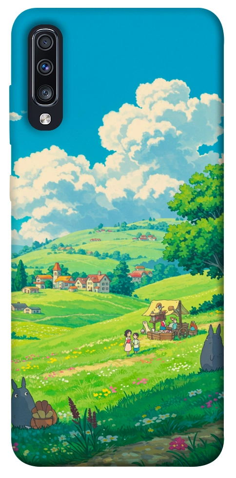 Чохол Miyazaki landscape для Galaxy A70 (2019)