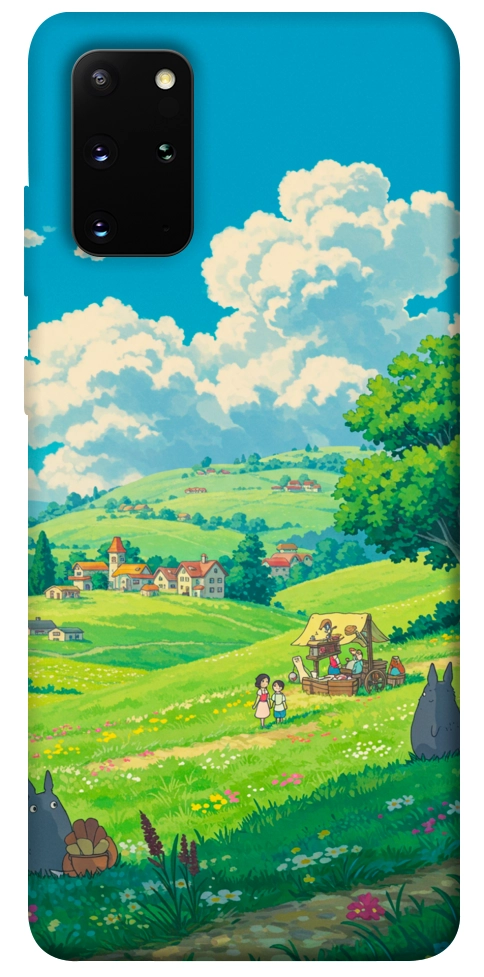 Чехол Miyazaki landscape для Galaxy S20 Plus (2020)