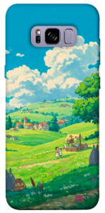 Чехол Miyazaki landscape для Galaxy S8+