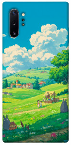 Чехол Miyazaki landscape для Galaxy Note 10+ (2019)