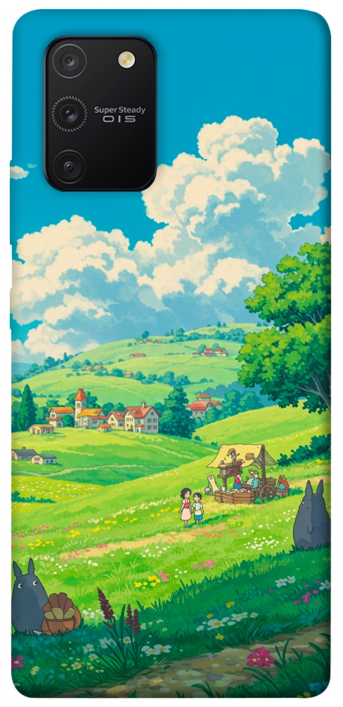 Чехол Miyazaki landscape для Galaxy S10 Lite (2020)