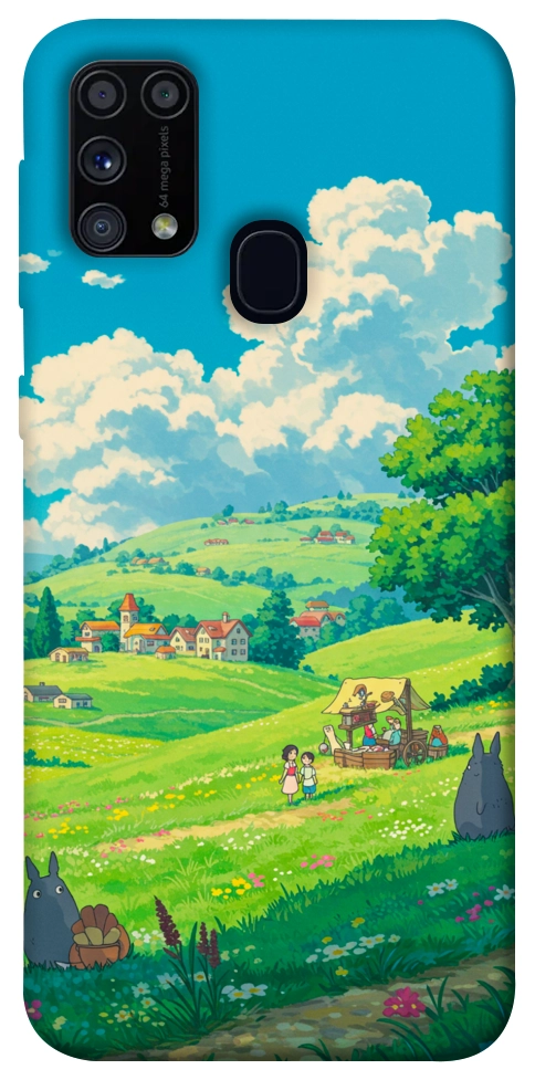 Чохол Miyazaki landscape для Galaxy M31 (2020)
