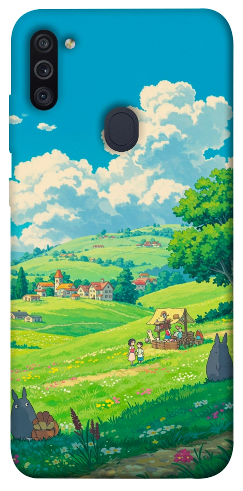 Чехол Miyazaki landscape для Galaxy M11 (2020)