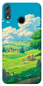Чехол Miyazaki landscape для Huawei Honor 8X