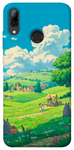 Чехол Miyazaki landscape для Huawei P Smart (2019)